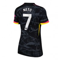 Camiseta Chelsea Pedro Neto #7 Tercera Equipación para mujer 2024-25 manga corta